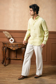 Citrus Haze Linen Shirt