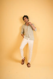 Riviera Sand Linen Shirt