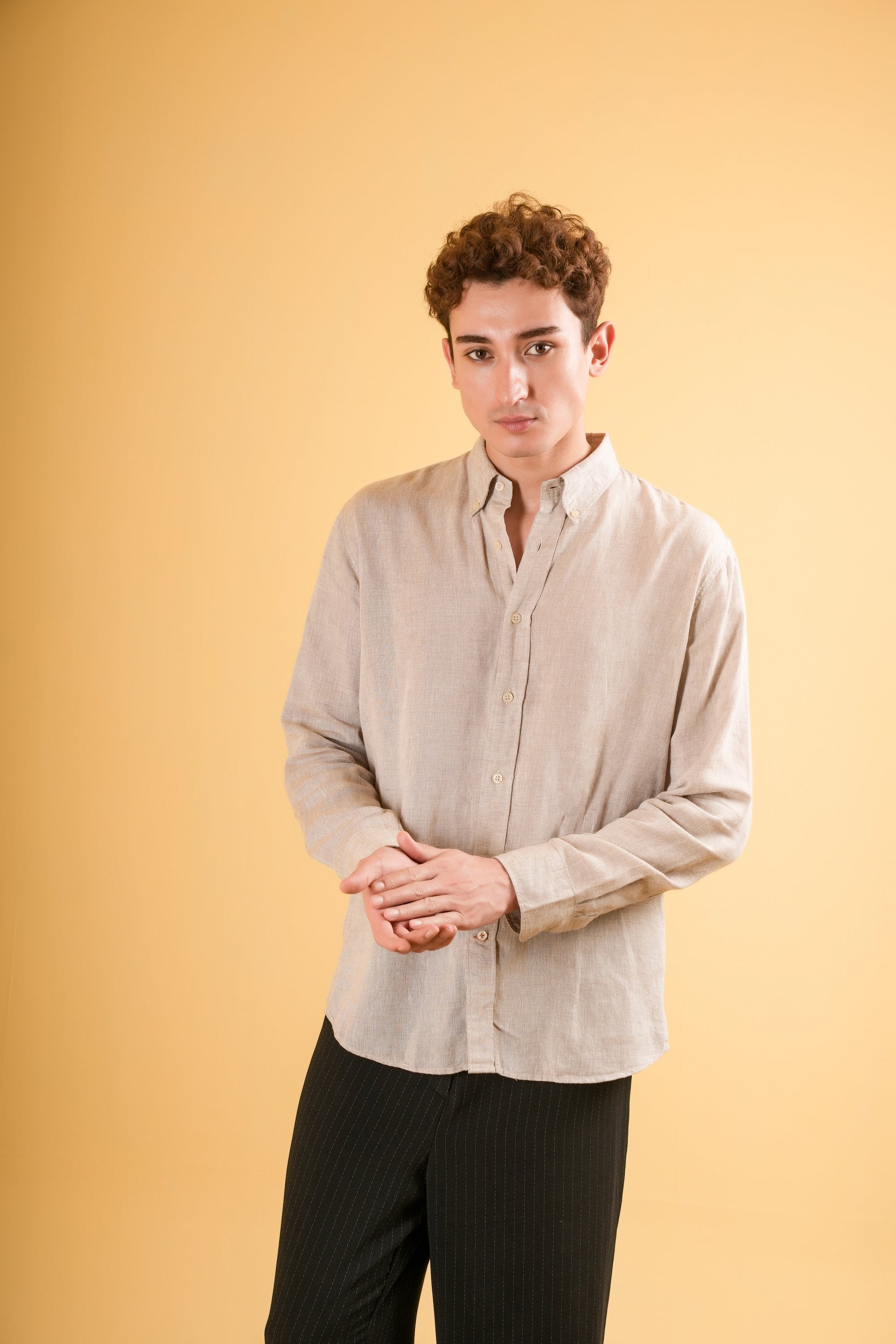 Desert Fawn Linen Shirt