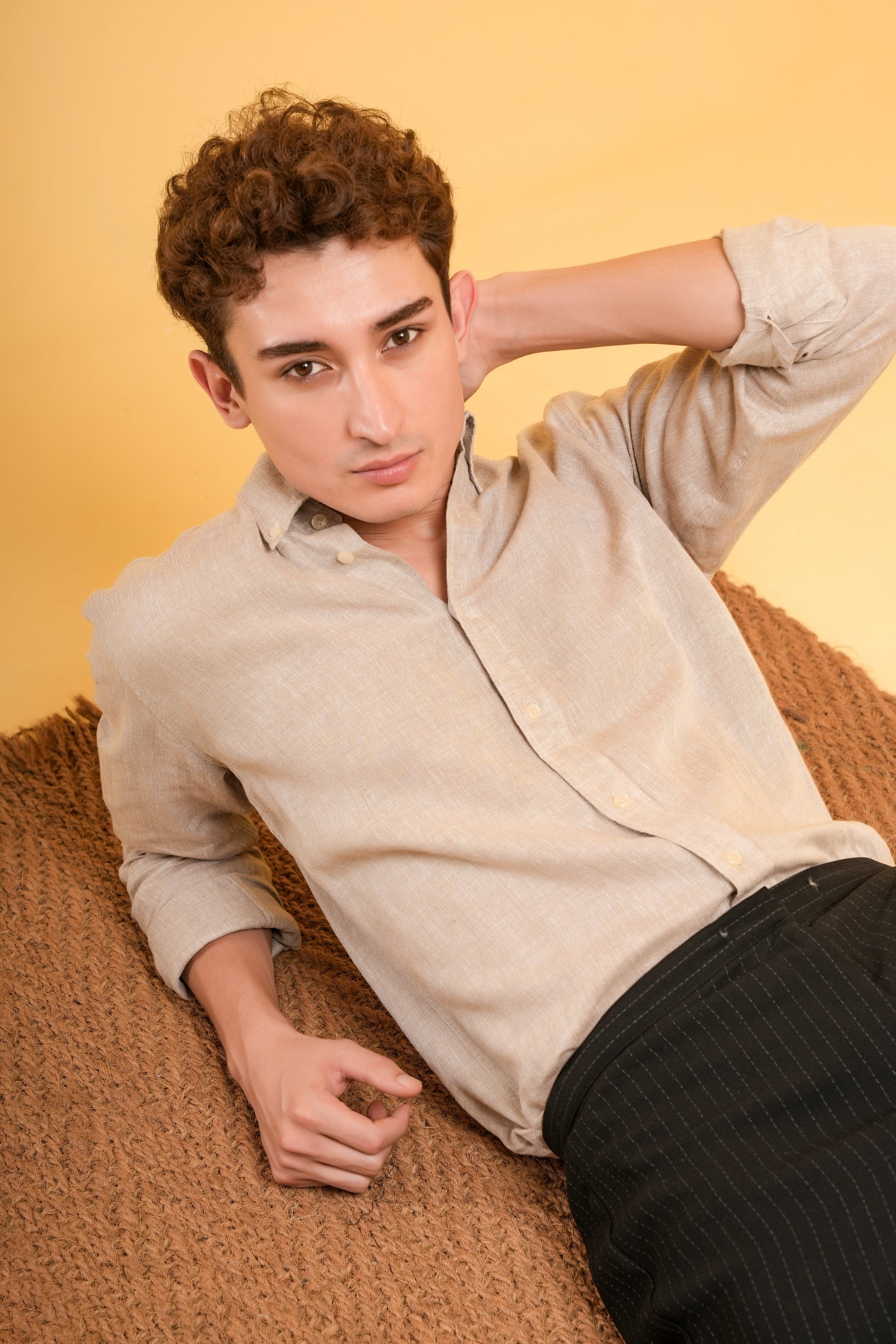 Desert Fawn Linen Shirt