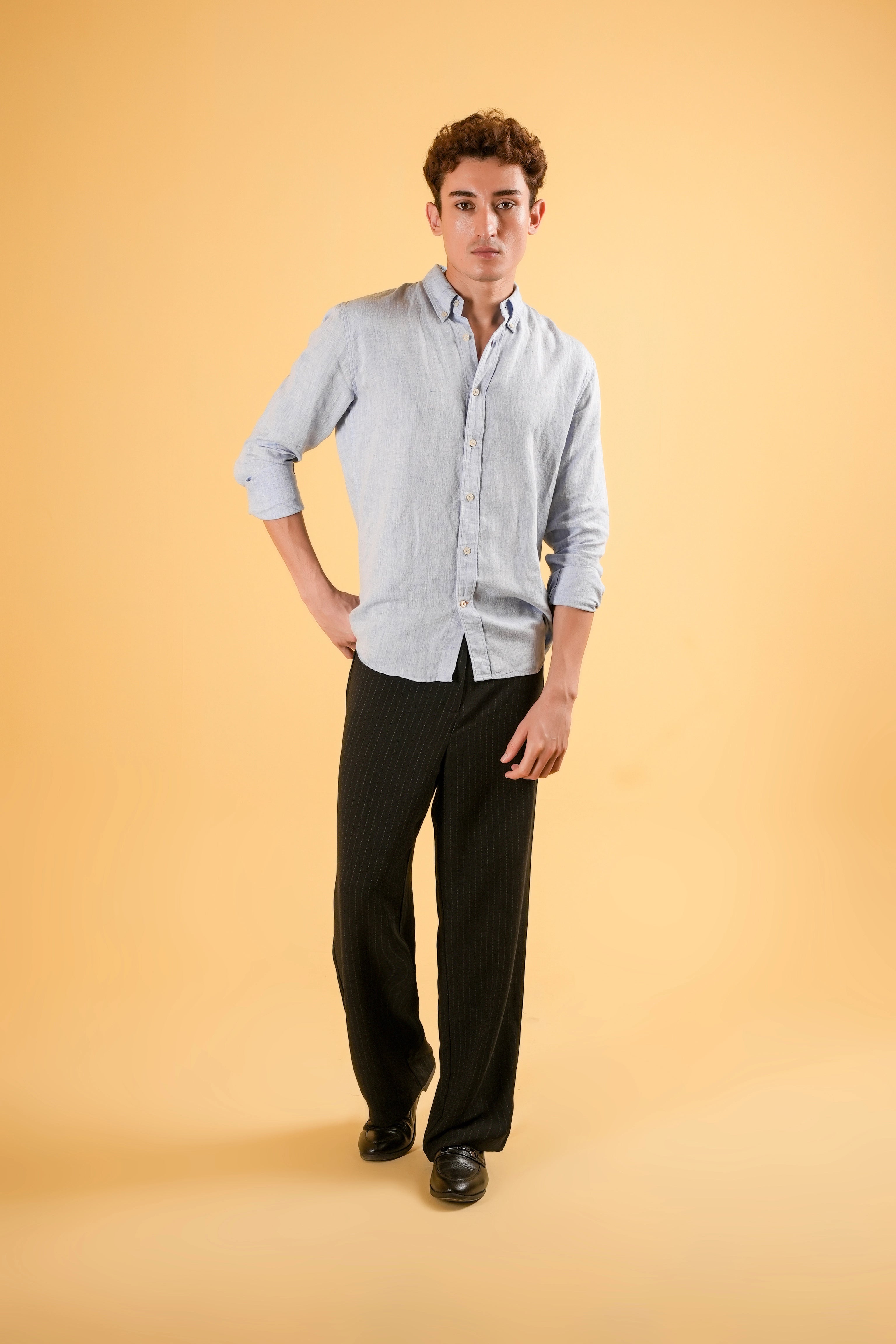 Sky Haze Linen Shirt
