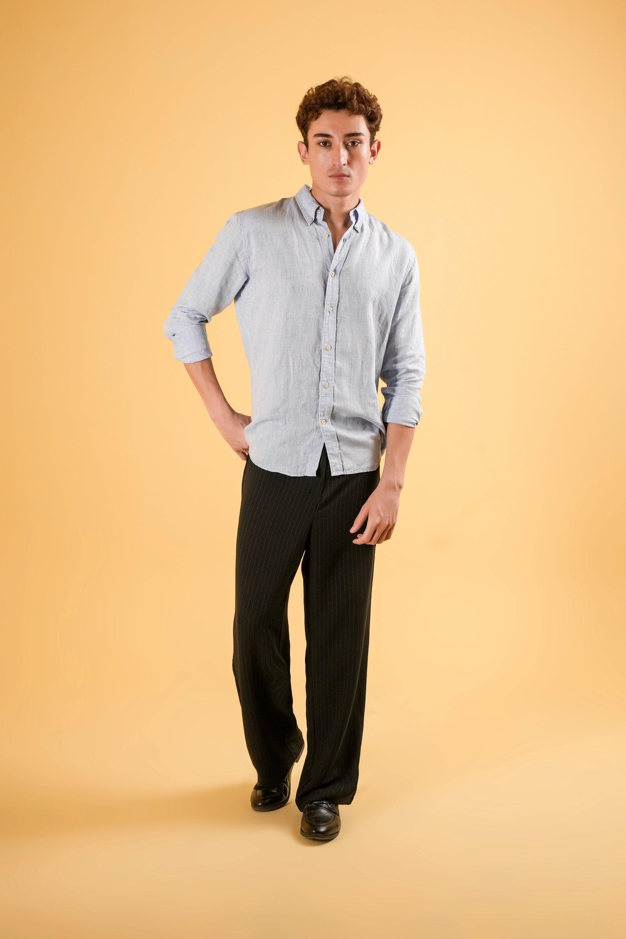 Sky Haze Linen Shirt
