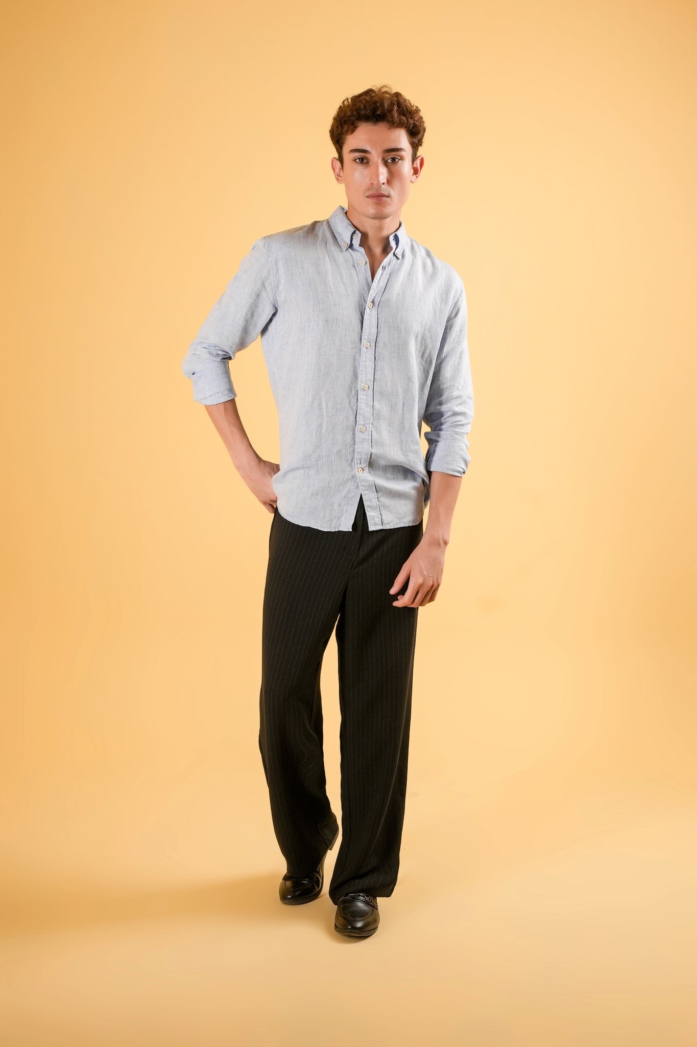 Sky Haze Linen Shirt