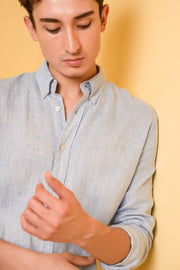 Sky Haze Linen Shirt