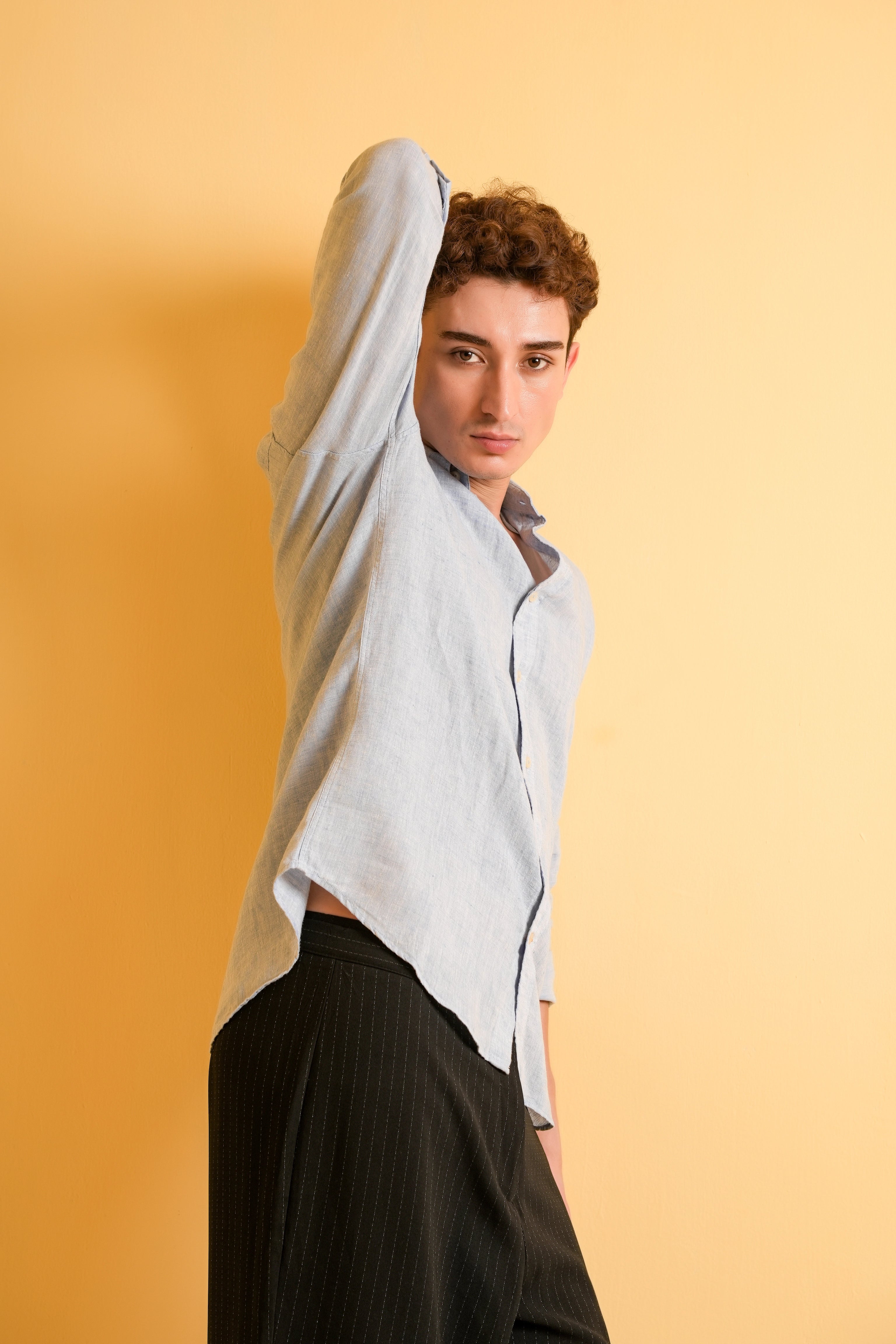 Sky Haze Linen Shirt